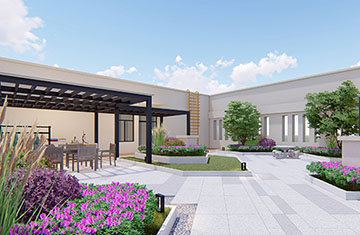 鄭州機(jī)場航油集團(tuán)屋頂花園設(shè)計(jì)