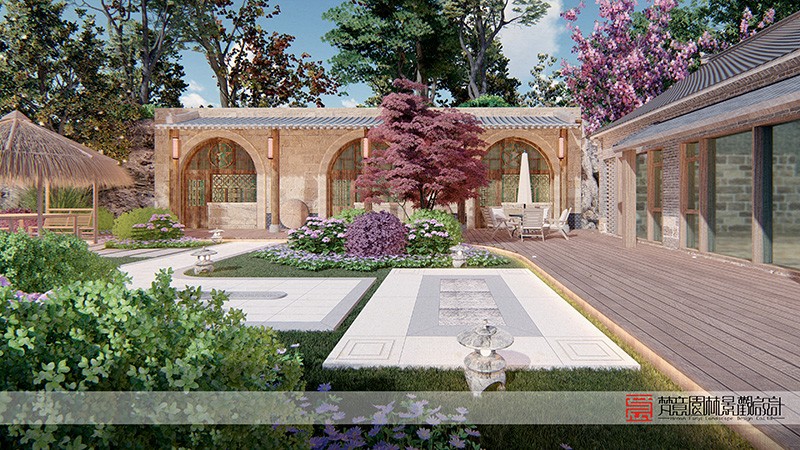 民宿花園設(shè)計(jì),禹州花園設(shè)計(jì)