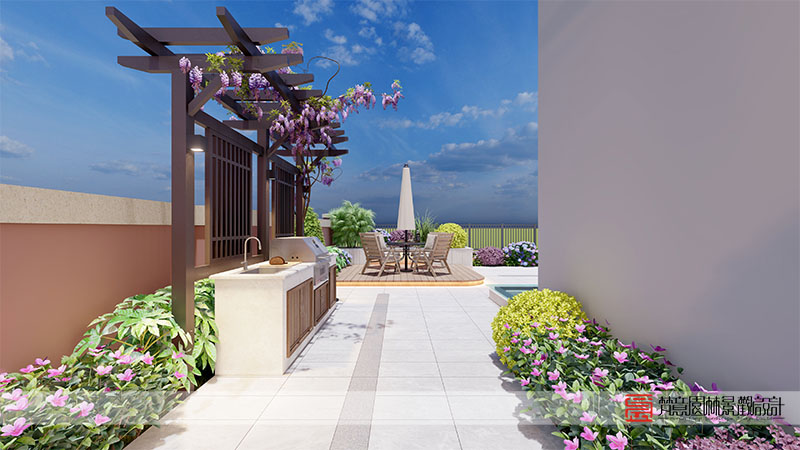 鄭州天倫莊園145㎡庭院設(shè)計(jì) 鄭州天倫莊園145㎡庭院設(shè)計(jì)