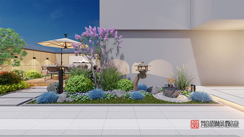 安陽96㎡私家庭院設計 安陽96㎡私家庭院設計