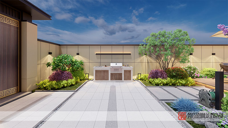 安陽96㎡私家庭院設計 安陽96㎡私家庭院設計