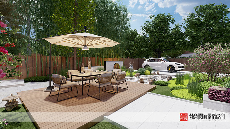 鄭州嶺上人家220㎡庭院設(shè)計 鄭州嶺上人家220㎡庭院設(shè)計