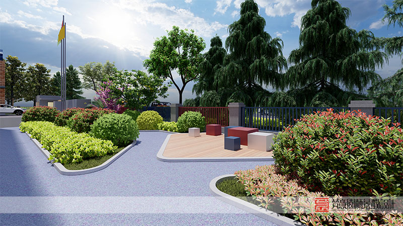 鄭州歐曼諦美業(yè)教育學(xué)校景觀設(shè)計