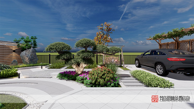 鄭州聯(lián)通小區(qū)210平米庭院設(shè)計(jì) 鄭州聯(lián)通小區(qū)210平米庭院設(shè)計(jì)