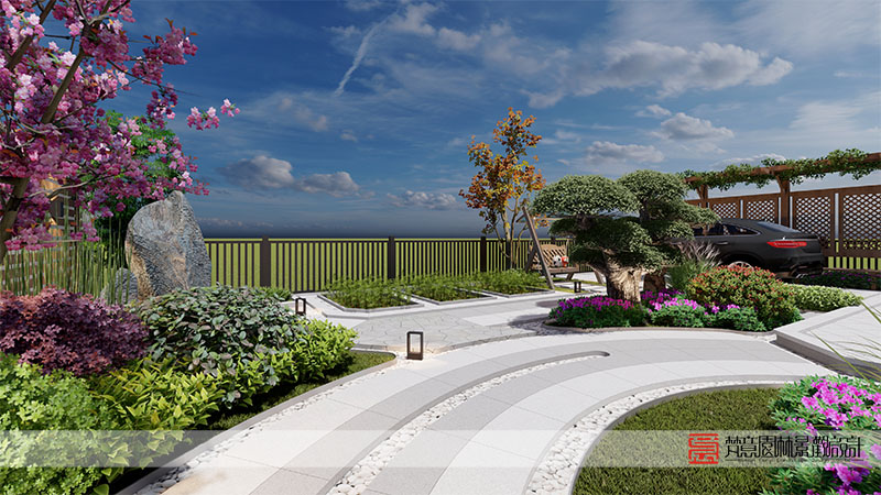 鄭州聯(lián)通小區(qū)210平米庭院設(shè)計(jì) 鄭州聯(lián)通小區(qū)210平米庭院設(shè)計(jì)