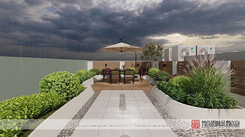 河南農(nóng)投國際屋頂花園設(shè)計