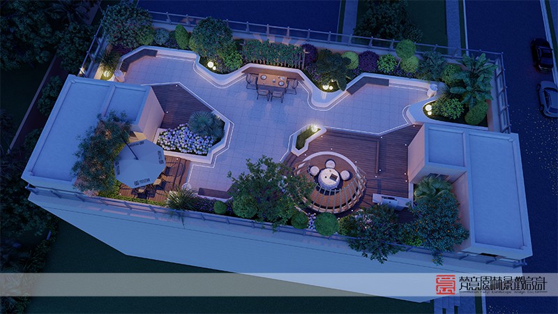 地中海風(fēng)情庭院的熱烈浪漫