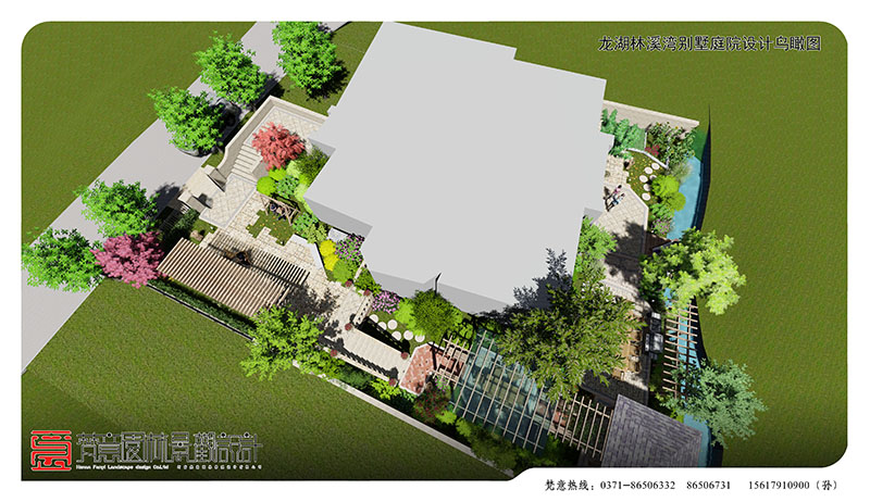 鄭州別墅庭院設(shè)計,鄭州別墅庭院設(shè)計施工,鄭州庭院設(shè)計