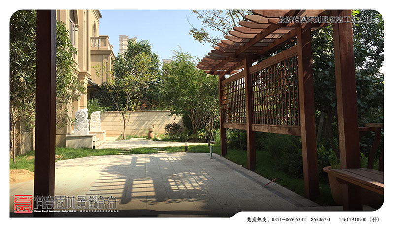 別墅庭院設(shè)計,林溪灣別墅庭院