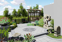 別墅花園設(shè)計(jì)如何打造完美的露臺(tái)和小徑