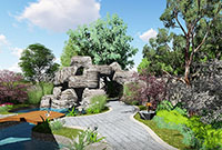 鄭州庭院設(shè)計(jì)：假山制作有哪些技巧？